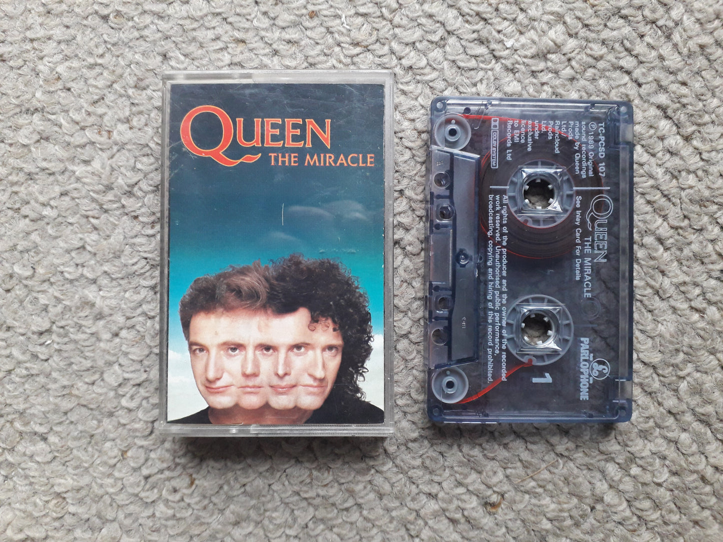 Queen-The Miracle Cassette ((TCPCSD 107)