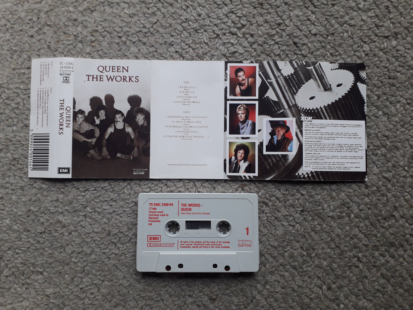 Queen-The Works Cassette (TC-EMC 24 0014 4)