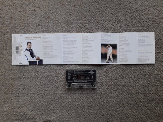Freddie Mercury-The Freddie Mercury Album Cassette (TC-PCSD 124)