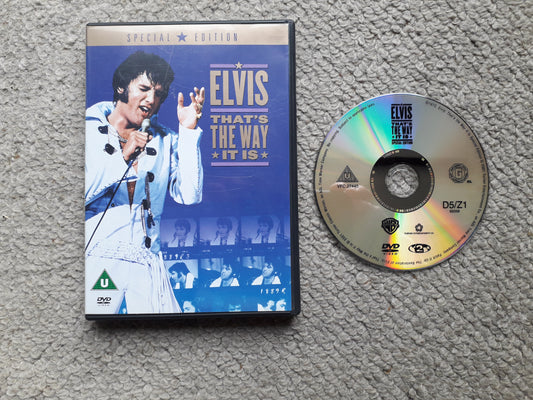 Elvis Presley - That's The Way It Is 'Special Edition' (DVD, 2001)