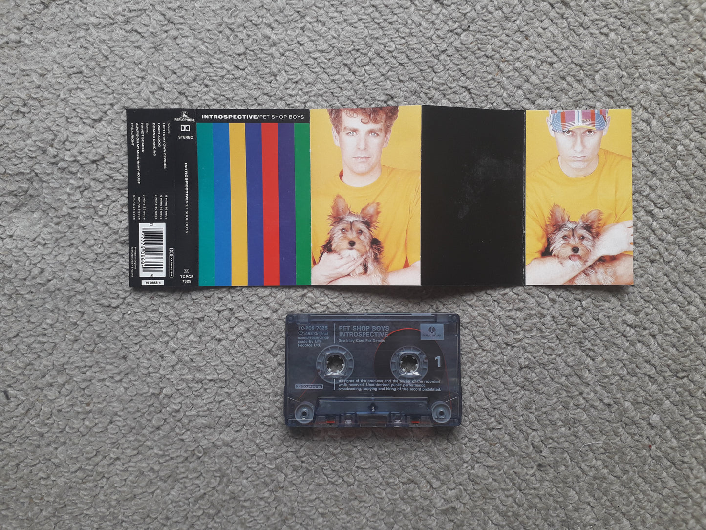 Pet Shop Boys-Introspective Cassette Tape (TCPS 7325)