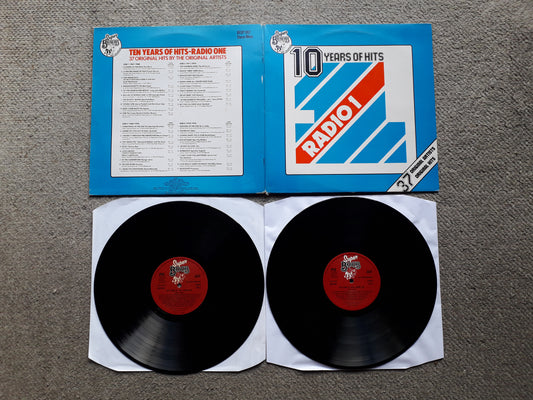 Radio 1  10 Years Of Hits Double LP (BEDP 002)
