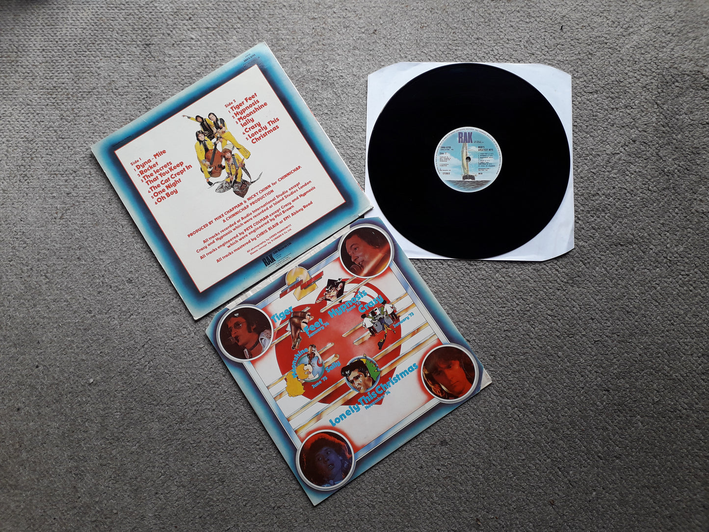 Mud-Mud's Greatest Hits LP (SRKA 6755 Die Cut Sleeve)