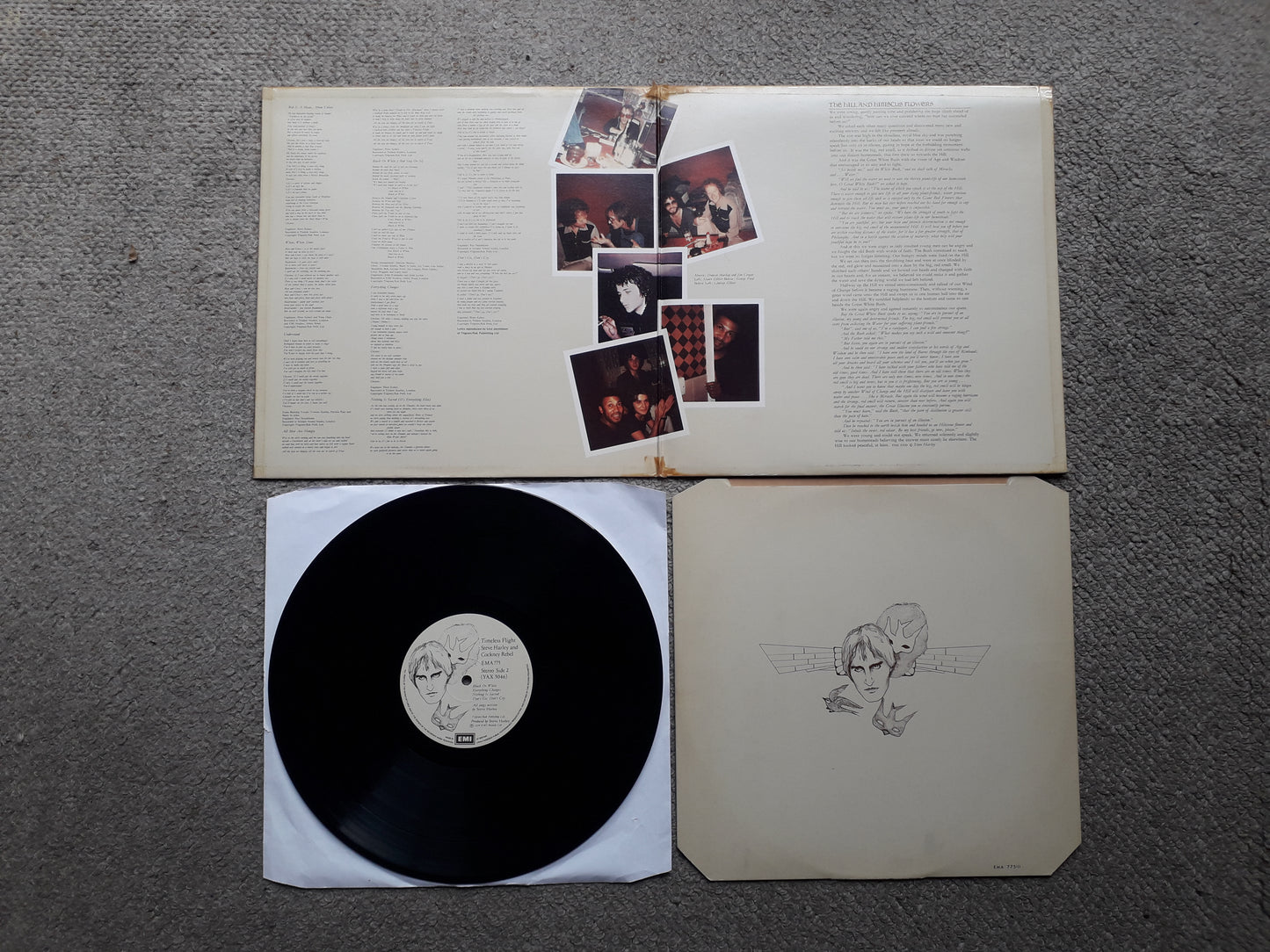 Steve Harley & Cockney Rebel-Timeless Flight LP (EMA 775)