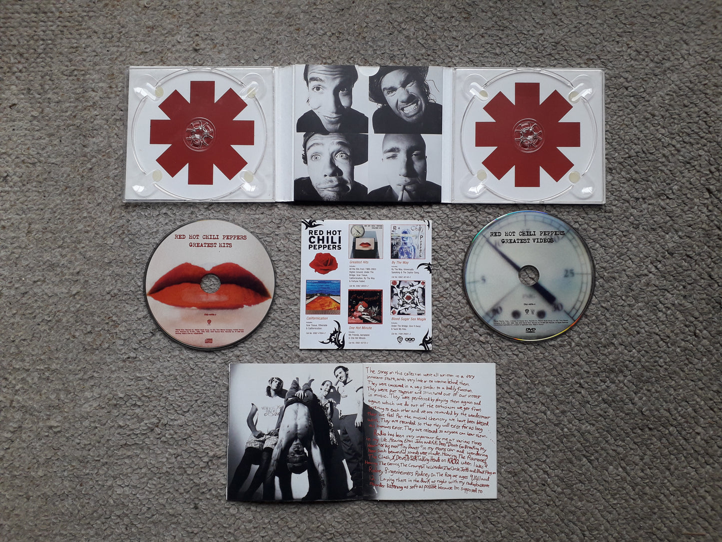 Red Hot Chili Peppers-Greatest Hits & Videos CD & DVD (9362 48596-2)