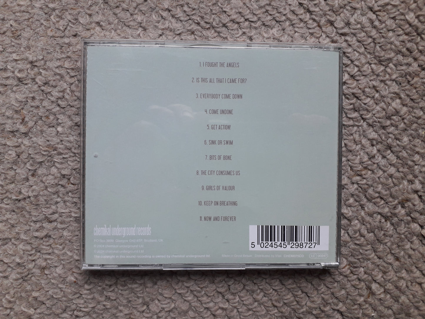 The Delgados-Universal Audio CD (CHEM075CD)