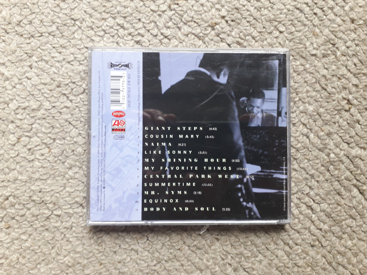 John Coltrane-The Very Best Of John Coltrane CD (8122-79778-2)