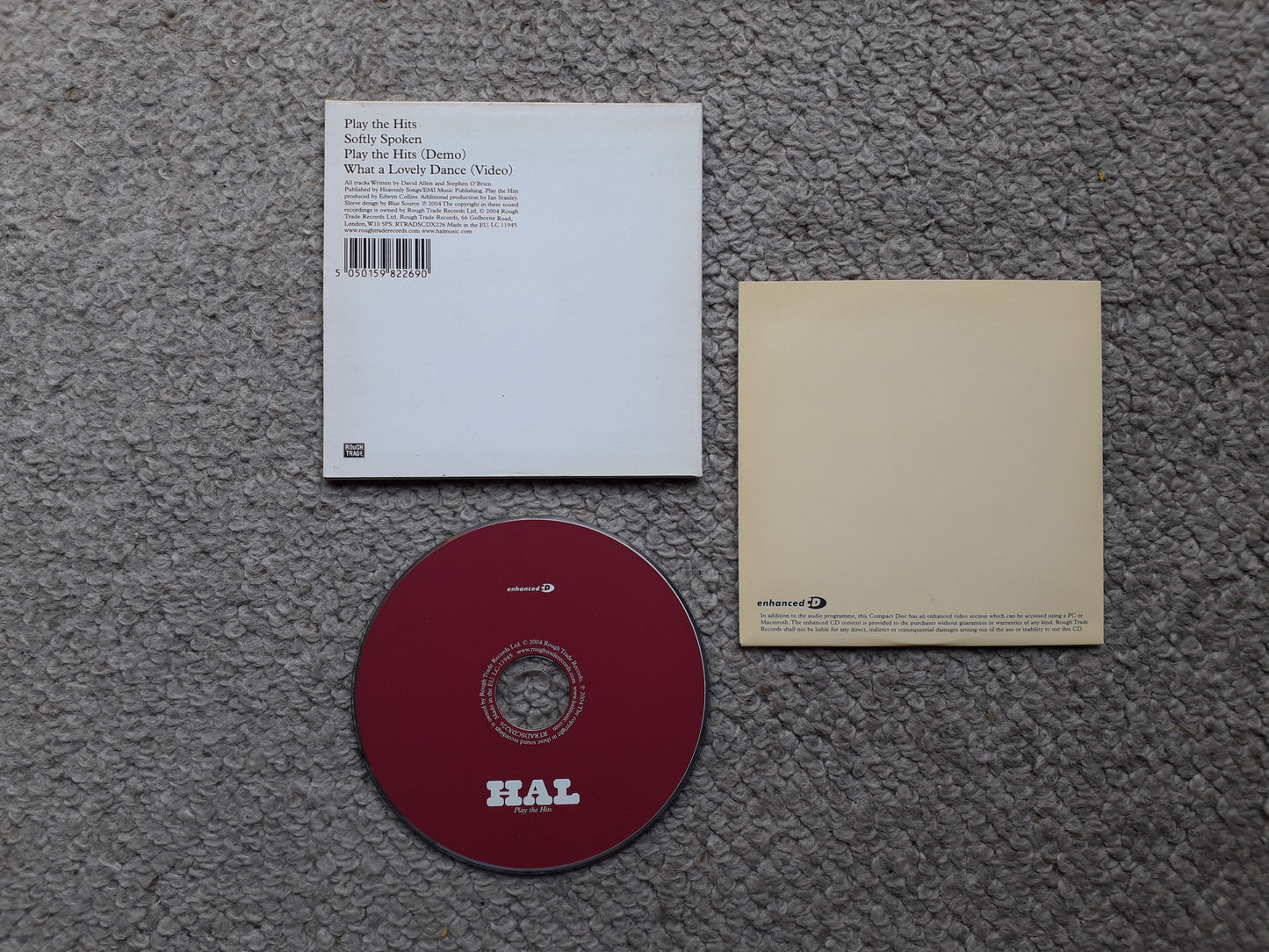 Hal-Play The Hits Enhanced CD (RTRADSCDX226)