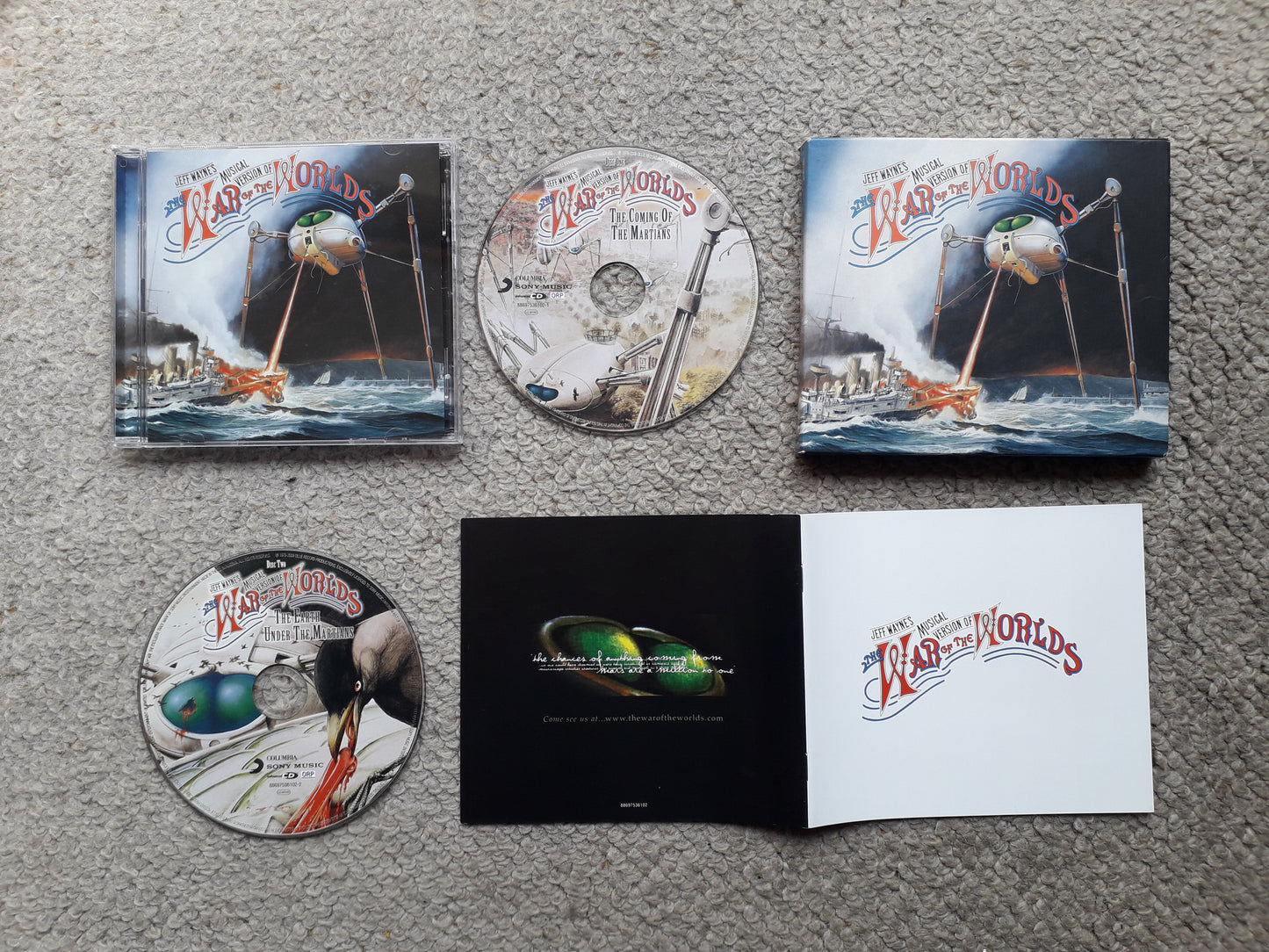 Jeff Wayne-Jeff Wayne's Musical Version Of The War Of The Worlds Double CD (88697536102