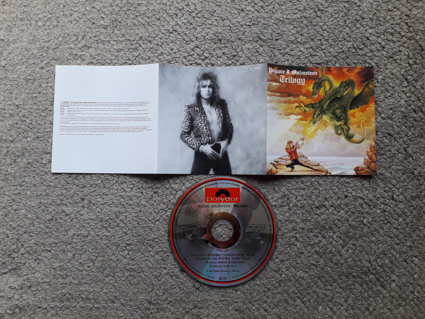 Yngwie J. Malmsteen-Trilogy CD (831 073-2)