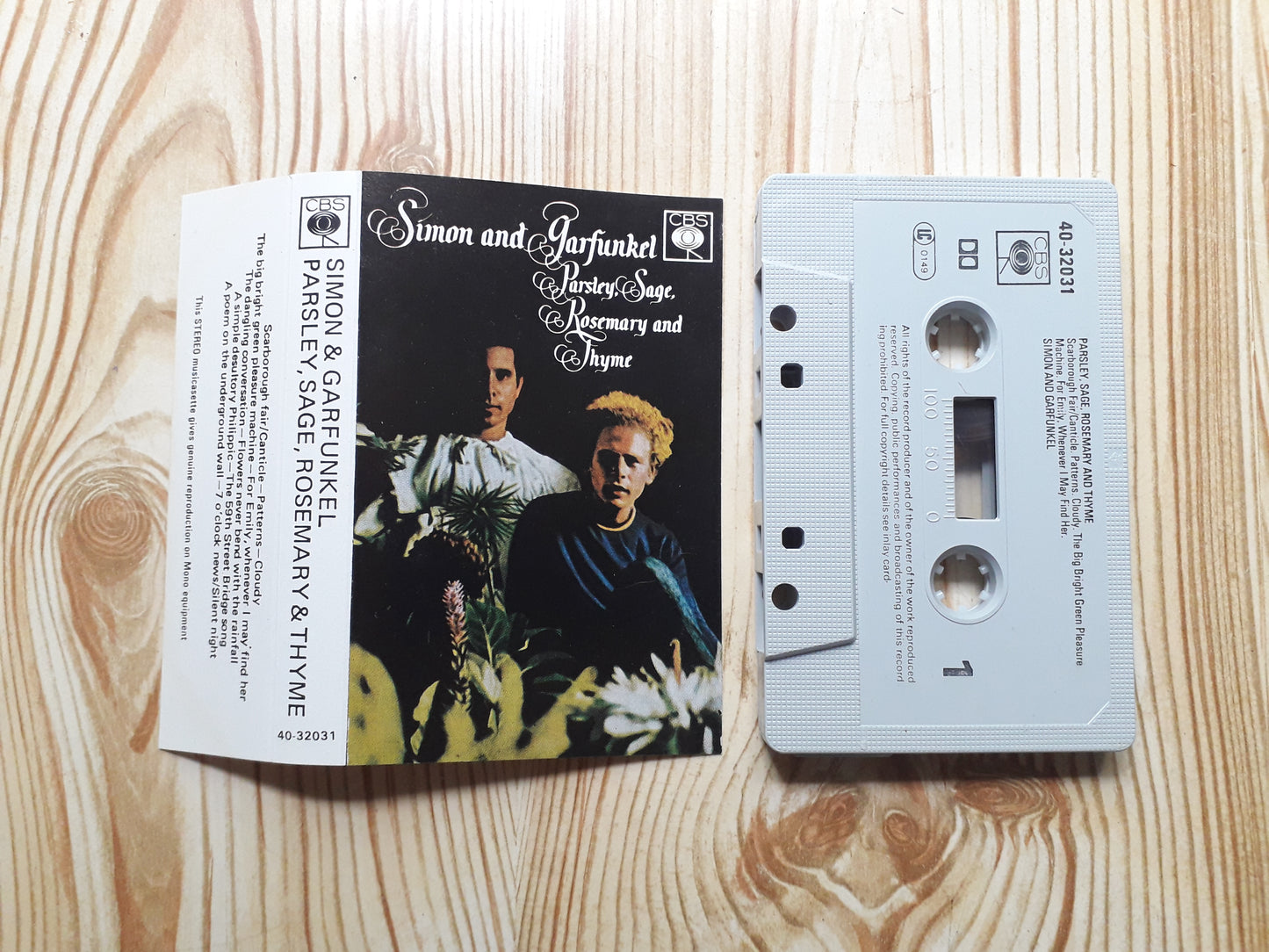 Simon & Garfunkel-Parsley, Sage, Rosemary & Thyme Cassette (40-32031)