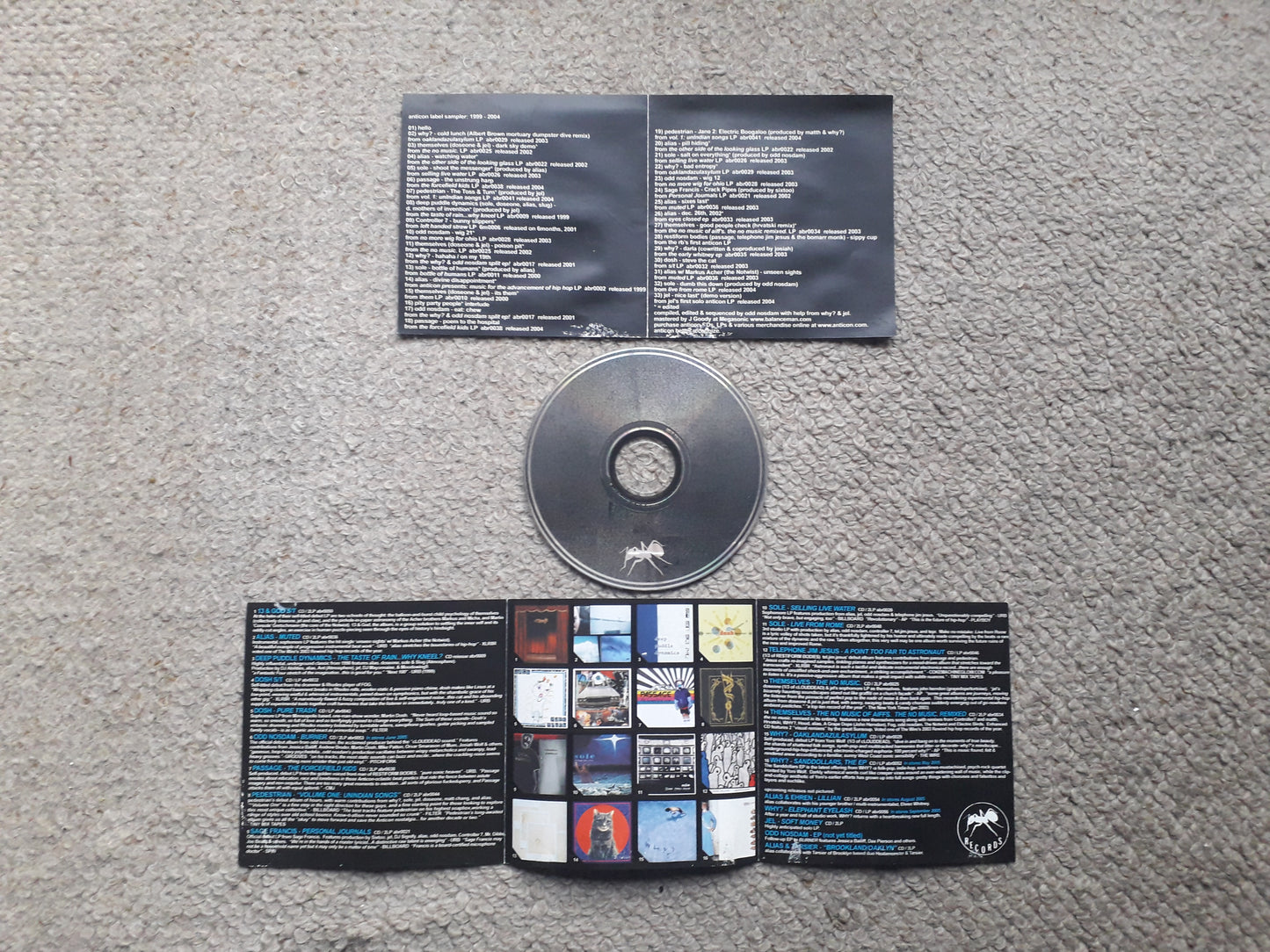 Various – Anticon Label Sampler: 1999 - 2004 CD (abr0031cd)