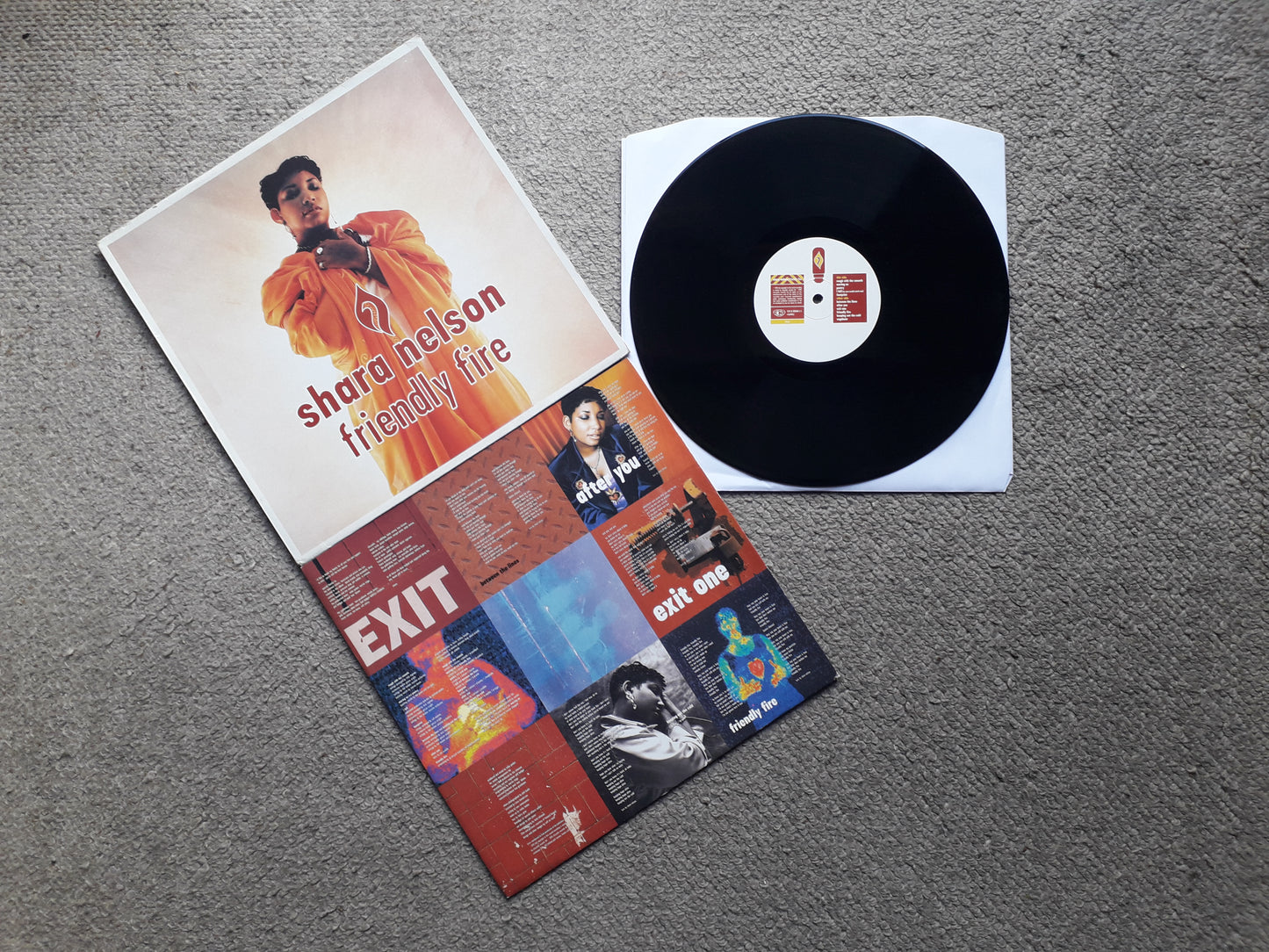 Shara Nelson ‎– Friendly Fire LP (CTLP 48)