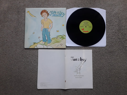 Leo Sayer-Just A Boy LP + Lyric Booklet (CHR 1068)