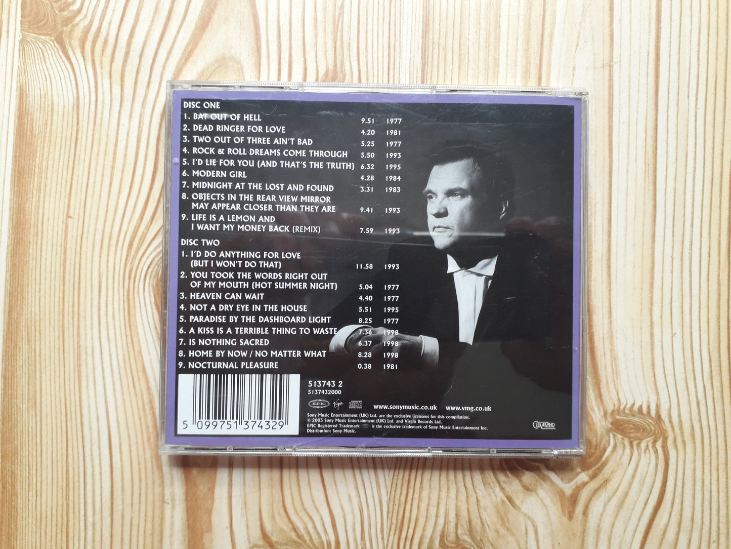 Meat Loaf–The Very Best Of Meat Loaf Dbl CD (513743 2)