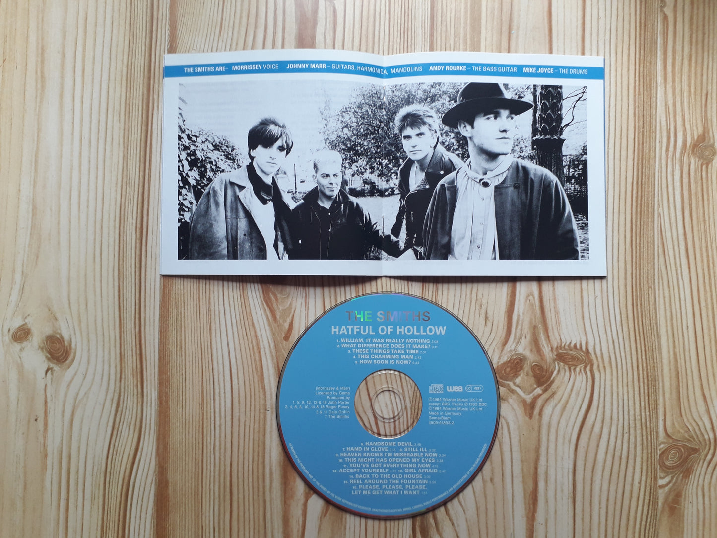 Smiths-Hatful Of Hollow CD (4509-91893-2)