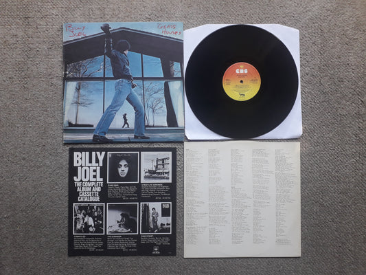 Billy Joel-Glass Houses LP (CBS 86108 Textured)