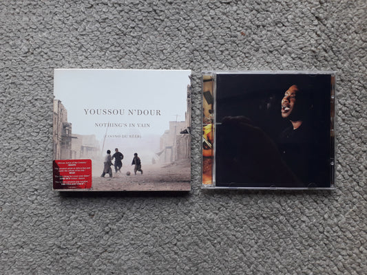 Youssou N'Dour–Nothing's In Vain (Coono Du Réér) CD  (7559-79654-2)