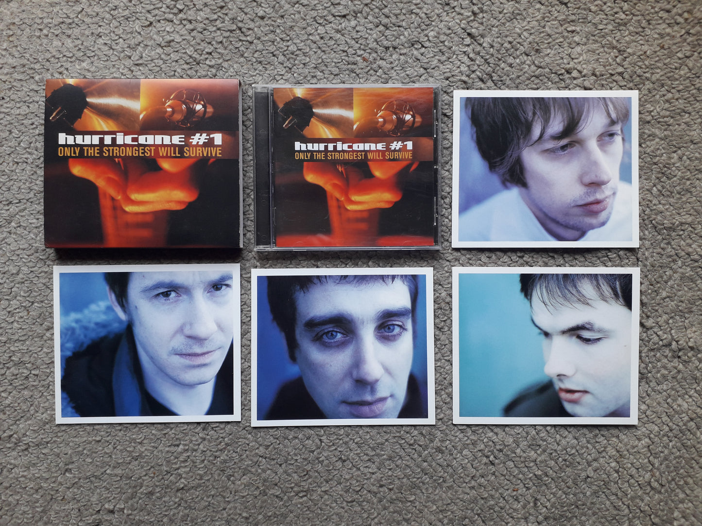 Hurricane #1–Only The Strongest Will Survive CD Limited slipcase/postcards (CRECD 237L)