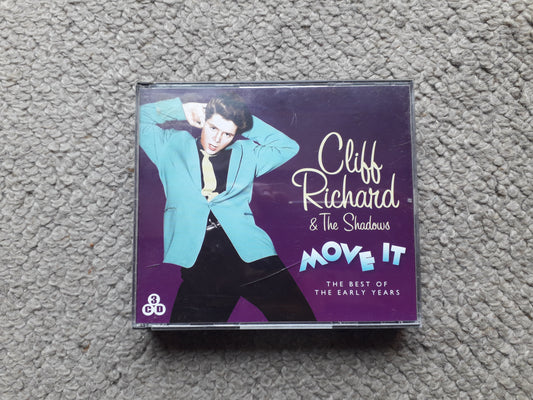 Cliff Richard & The Shadows – Move It The Best Of The Early Years 3 CD Box Set (60366)