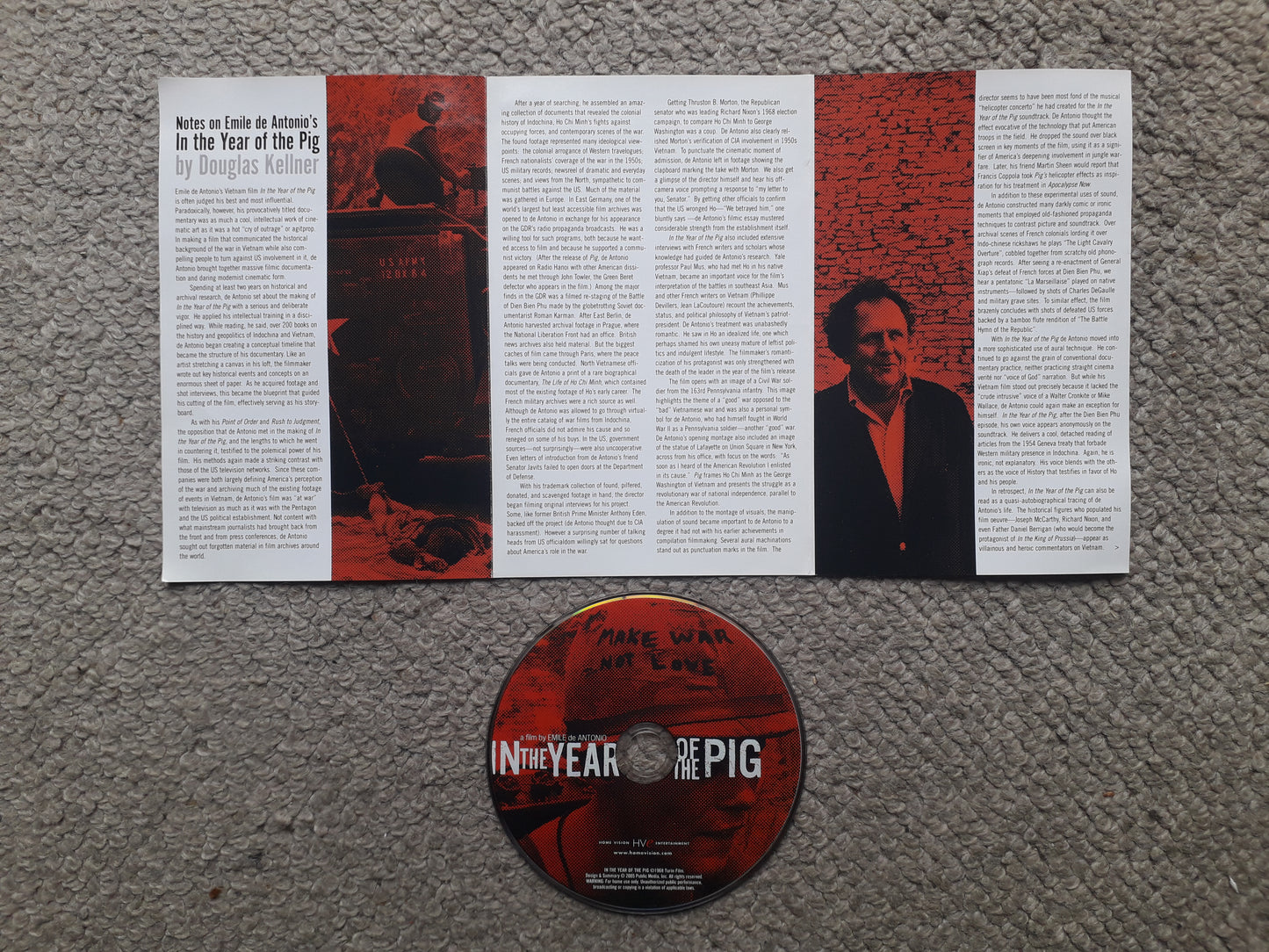 In The Year Of The Pig A Film By Emile De Antonio DVD (YEA 020) Region 1 Encoding/USA Import