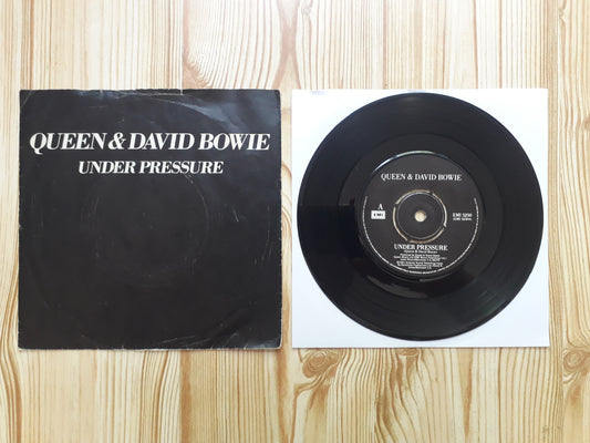 Queen & David Bowie-Under Pressure 7" (EMI 5250)
