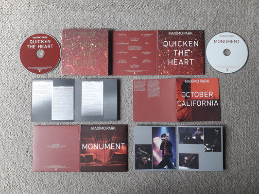 Maximo Park-Quicken The Heart 'Special Edition' CD/DVD Signed (WARPCD178X)
