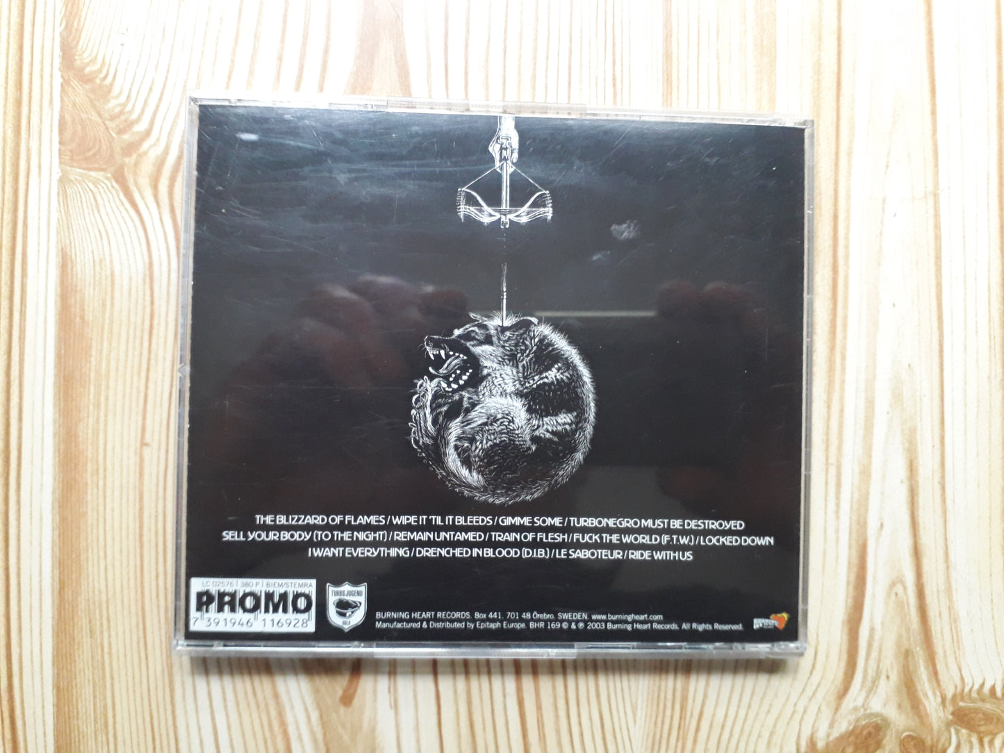 Turbonegro-Scandinavian Leather CD (BHR 169)