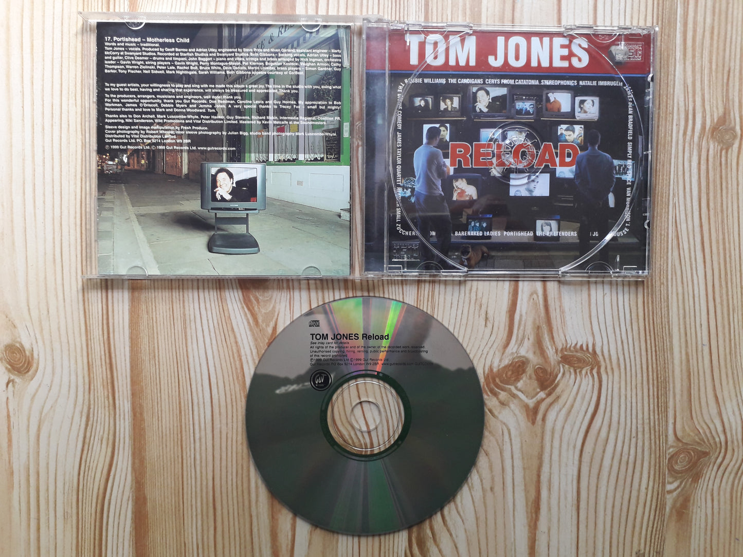Tom Jones-Reload CD (GUTCD009)