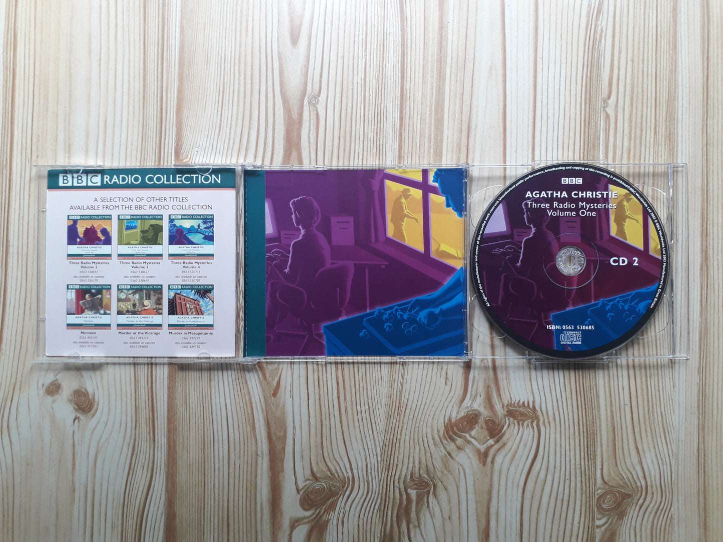 Agatha Christie–Three Radio Mysteries Volume One Dbl CD (BBC – 9780563530688)