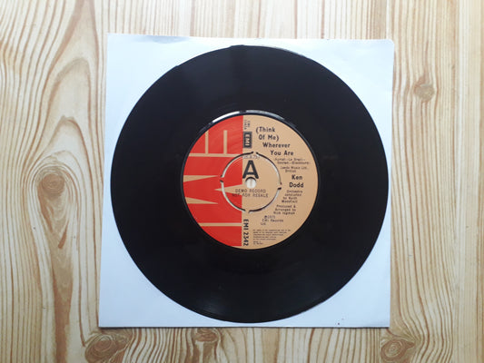 Ken Dodd–Think Of Me (Wherever You Are) 7" Promo (EMI 2342)