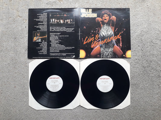 Millie Jackson-Live & Uncensored Dbl LP (TAD LP 001)