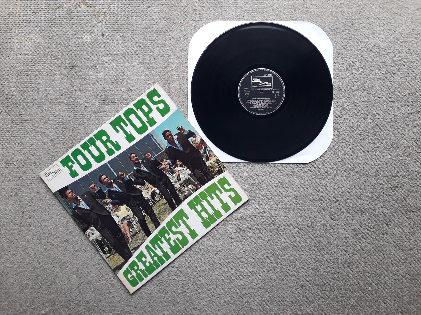 Four Tops-Greatest Hits LP (TML 11061)