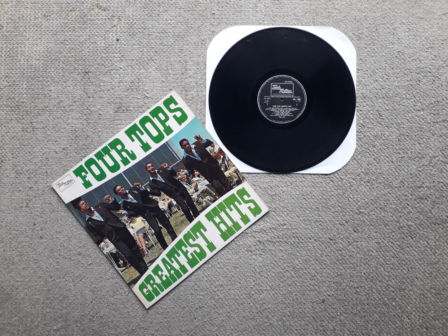 Four Tops-Greatest Hits LP (TML 11061)