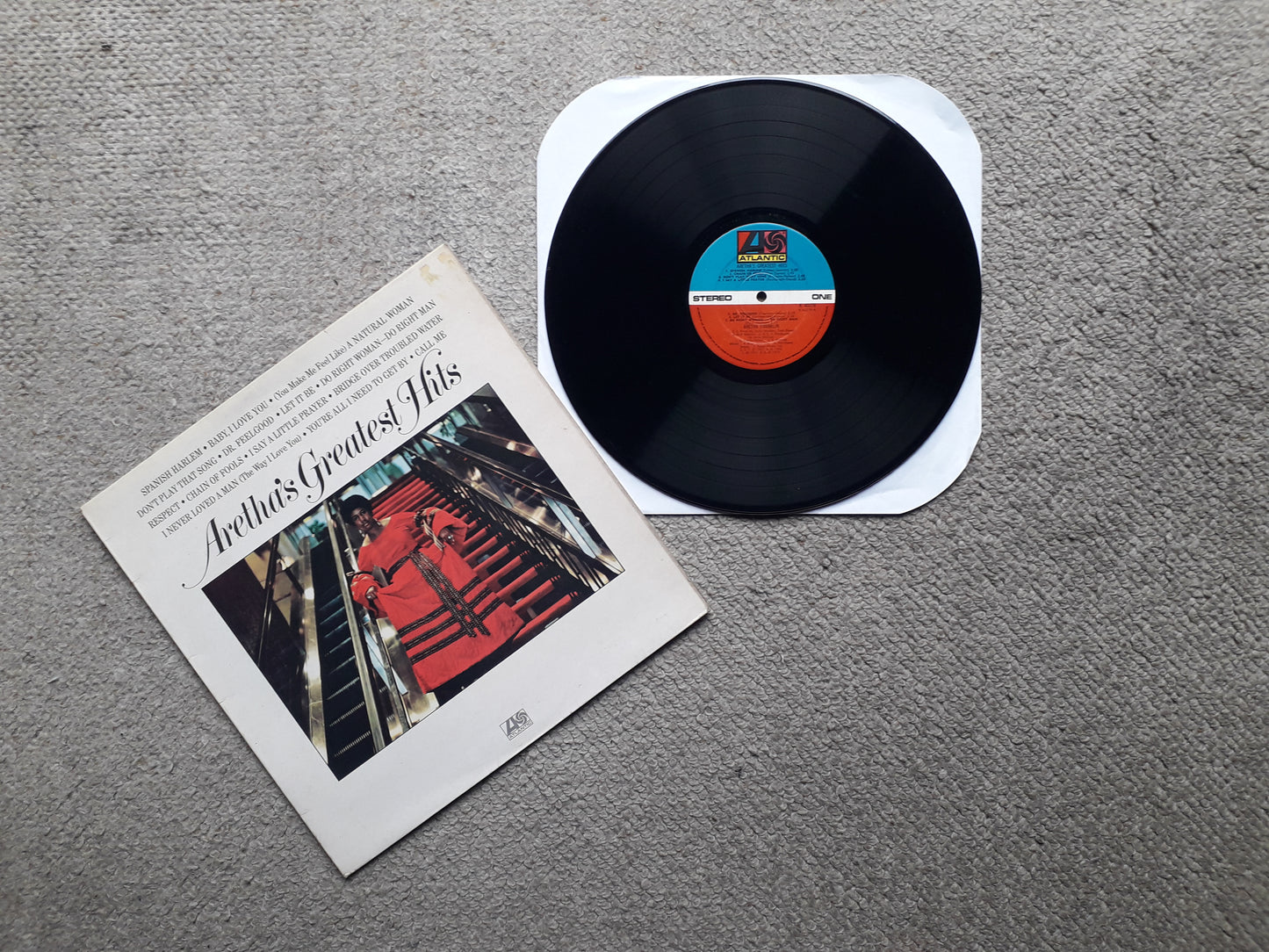 Aretha Franklin-Aretha's Greatest Hits LP (K40279)