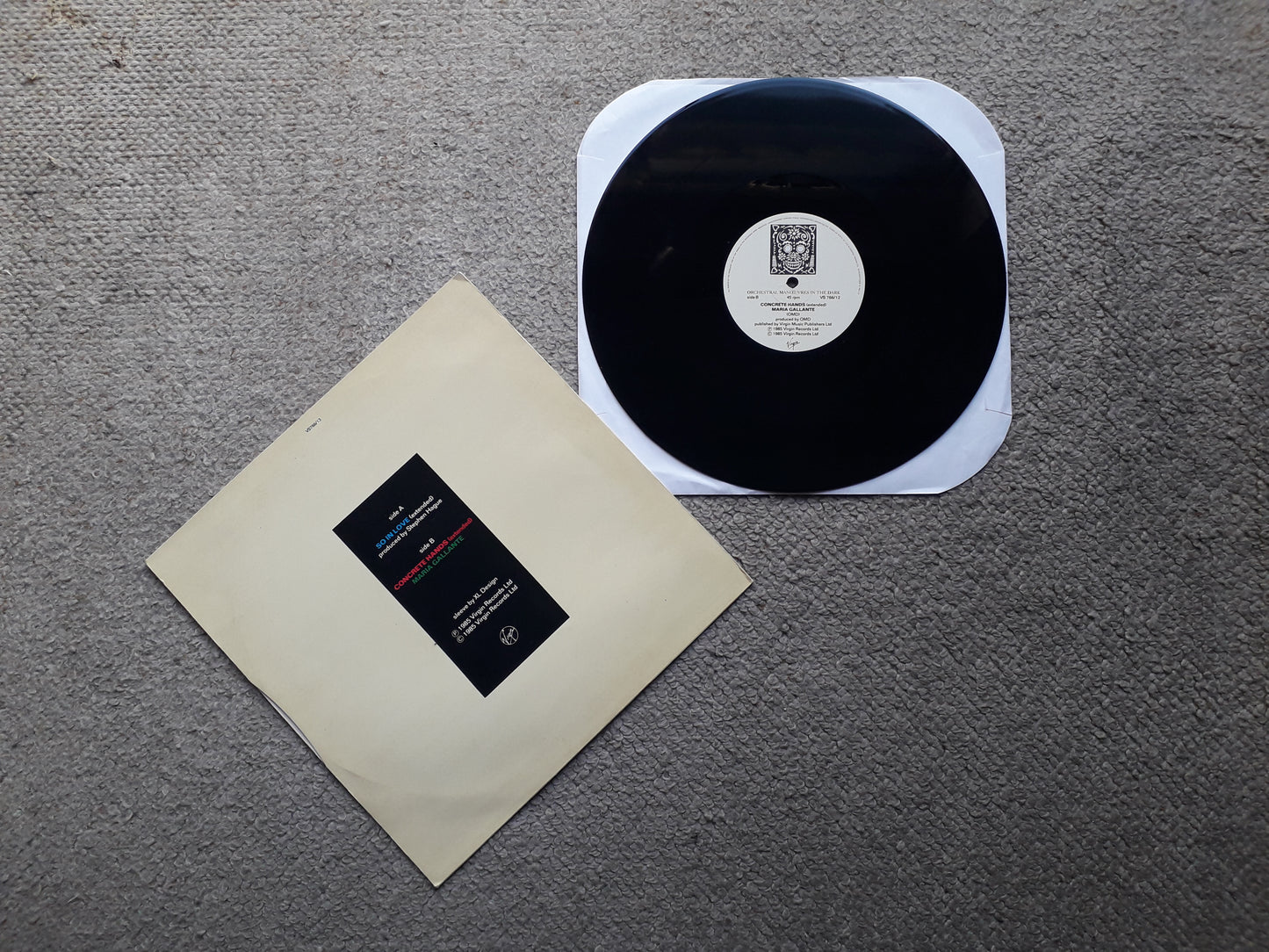 Orchestral Manœuvres In The Dark–So In Love 12" (VS766/13)