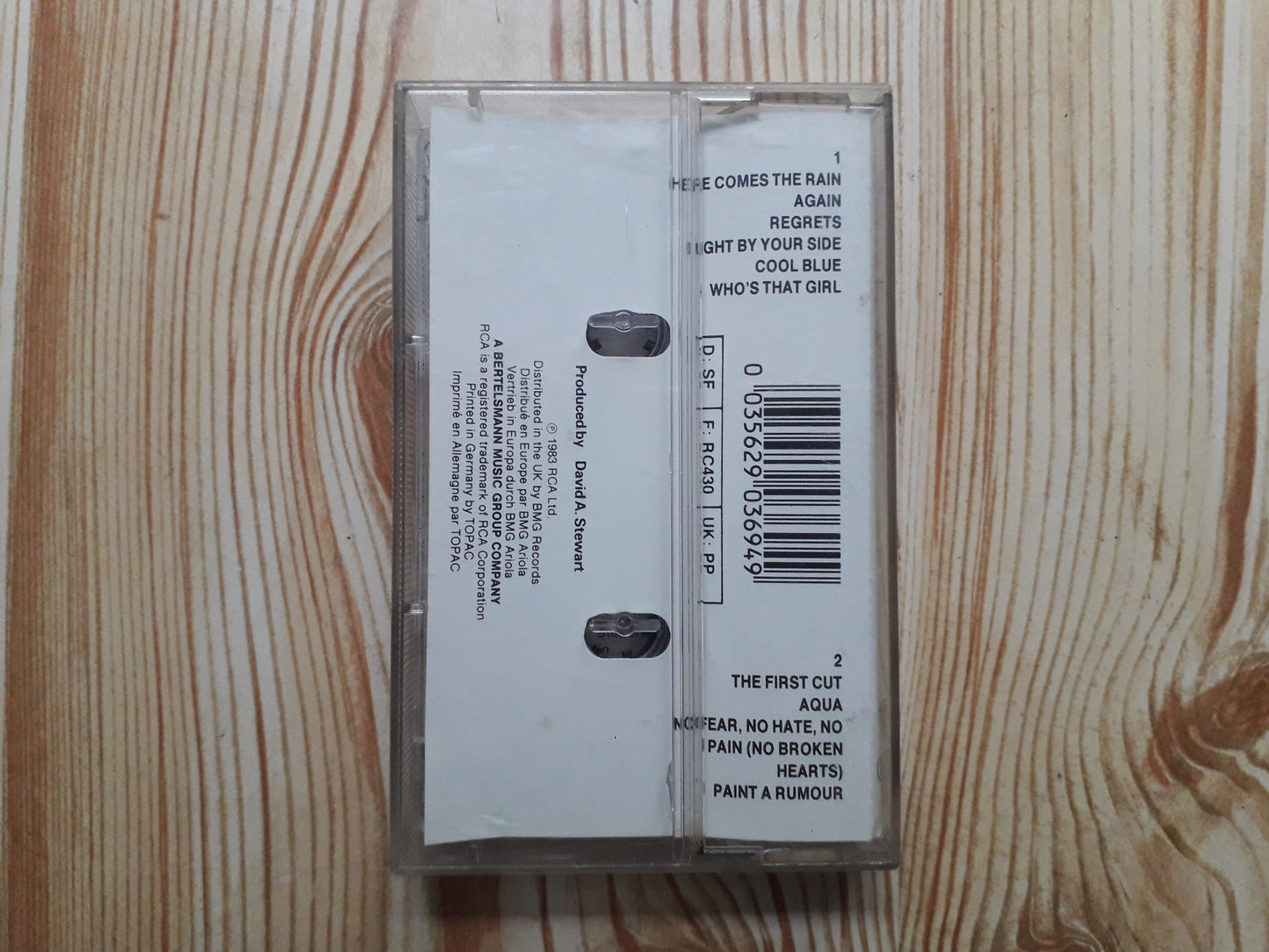 Eurythmics-Touch Cassette (NK 90369)