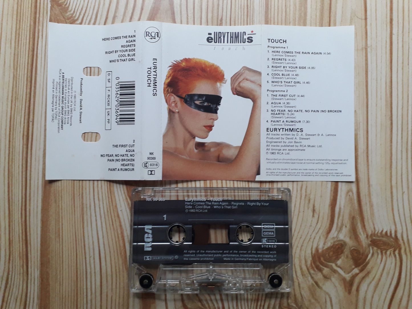 Eurythmics-Touch Cassette (NK 90369)