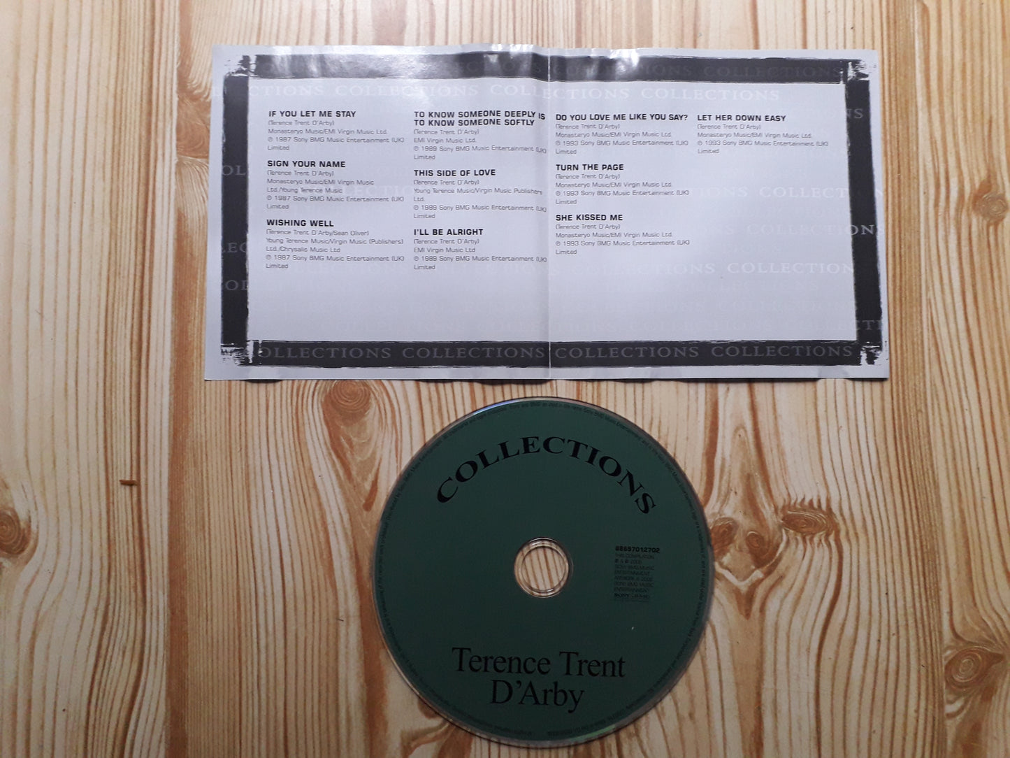 Terence Trent D'Arby-Collections CD (88697012702)