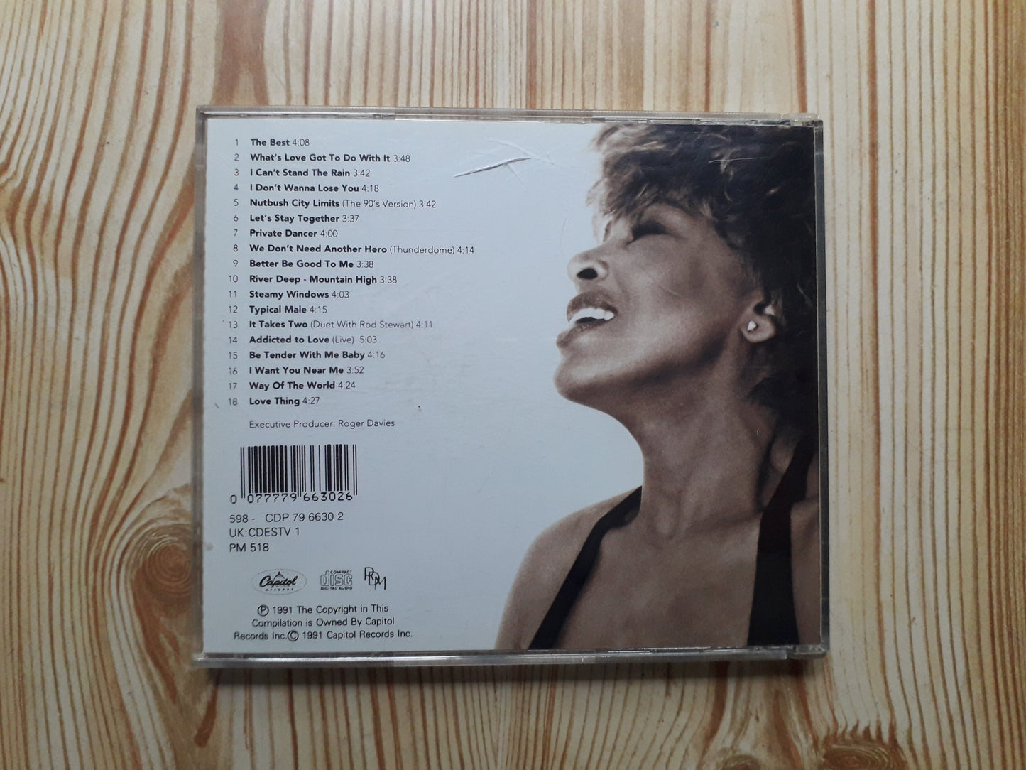Tina Turner-Simply The Best CD (CDP 79 6630 2)