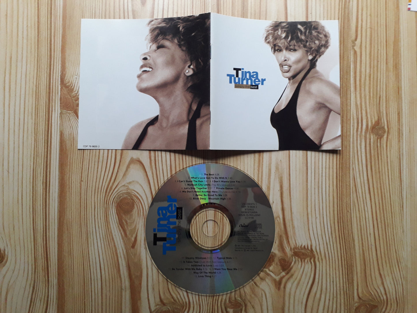 Tina Turner-Simply The Best CD (CDP 79 6630 2)