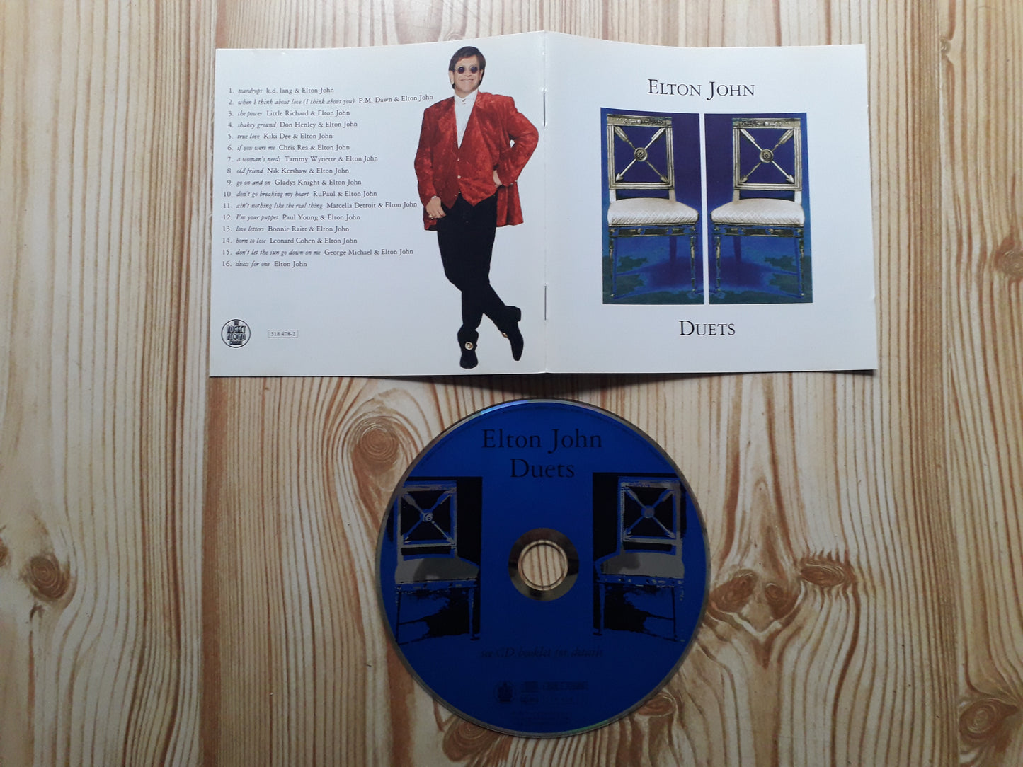 Elton John-Duets CD (518 478-2)