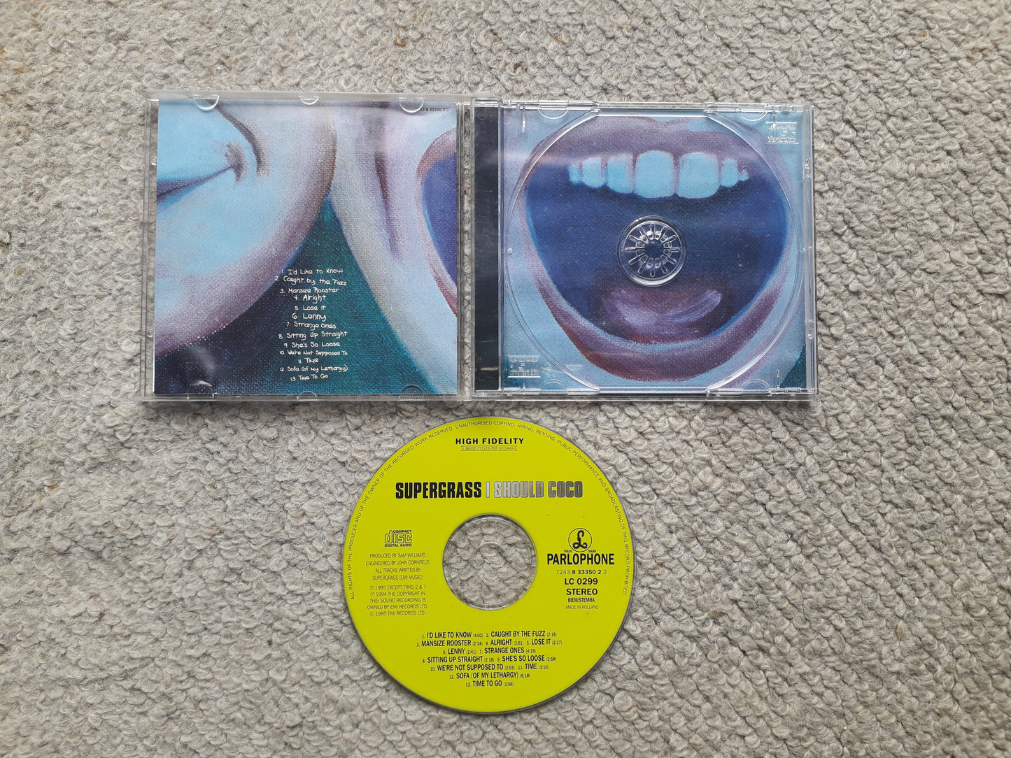 Supergrass-I Should Coco CD (7243 833350 2 2)
