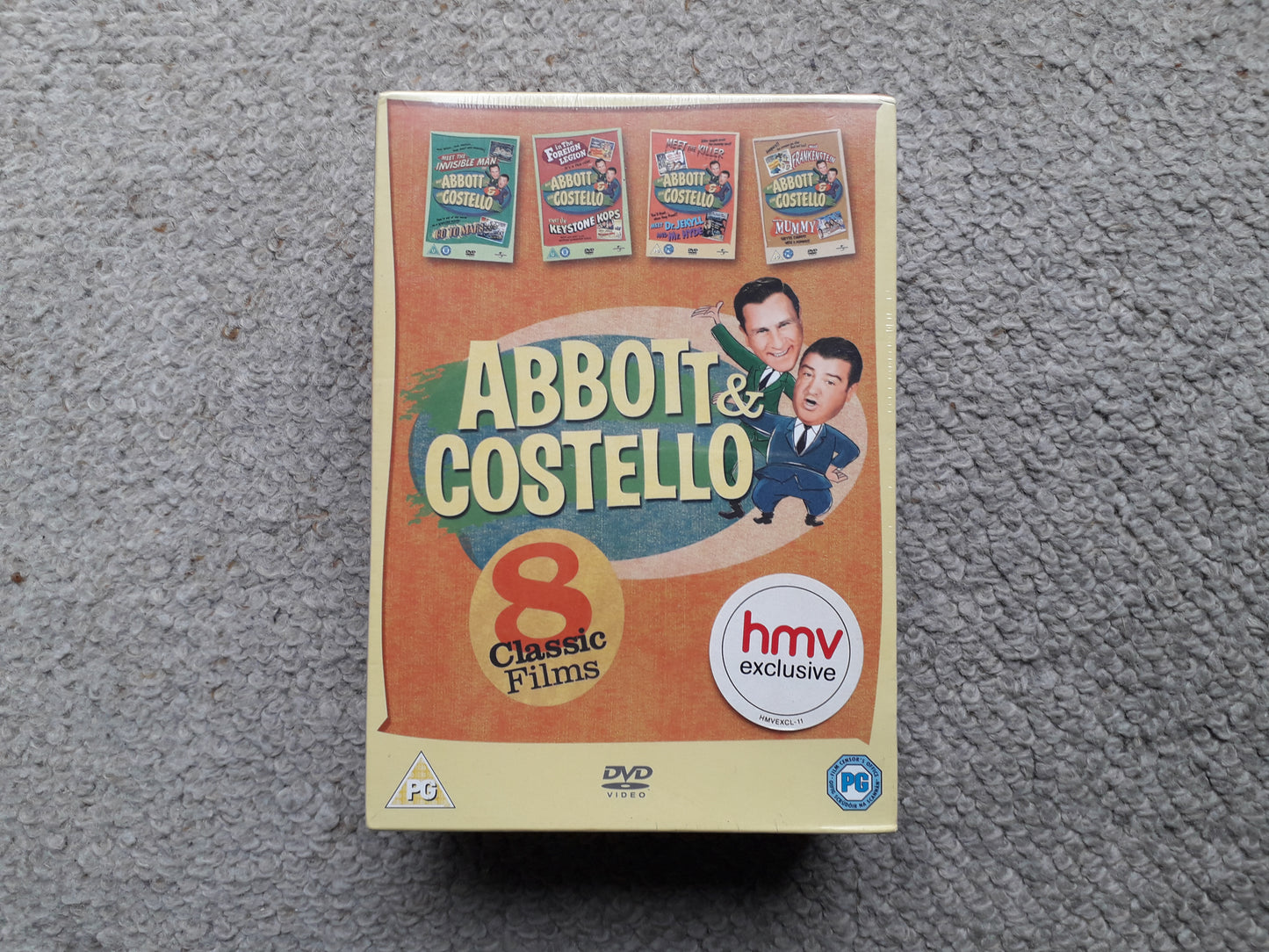 Abbott & Costello DVD Box Set 78 Classic Films New/Unopened
