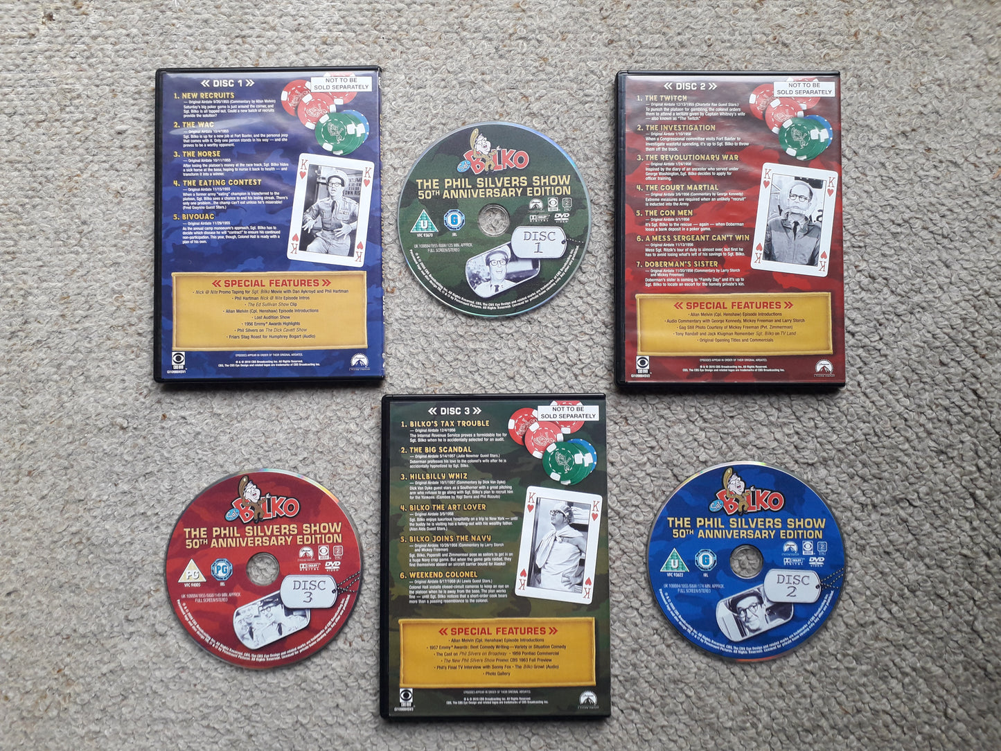 Sgt. Bilko-The Phil Silvers Show 50th Anniversary Edition DVD Box Set