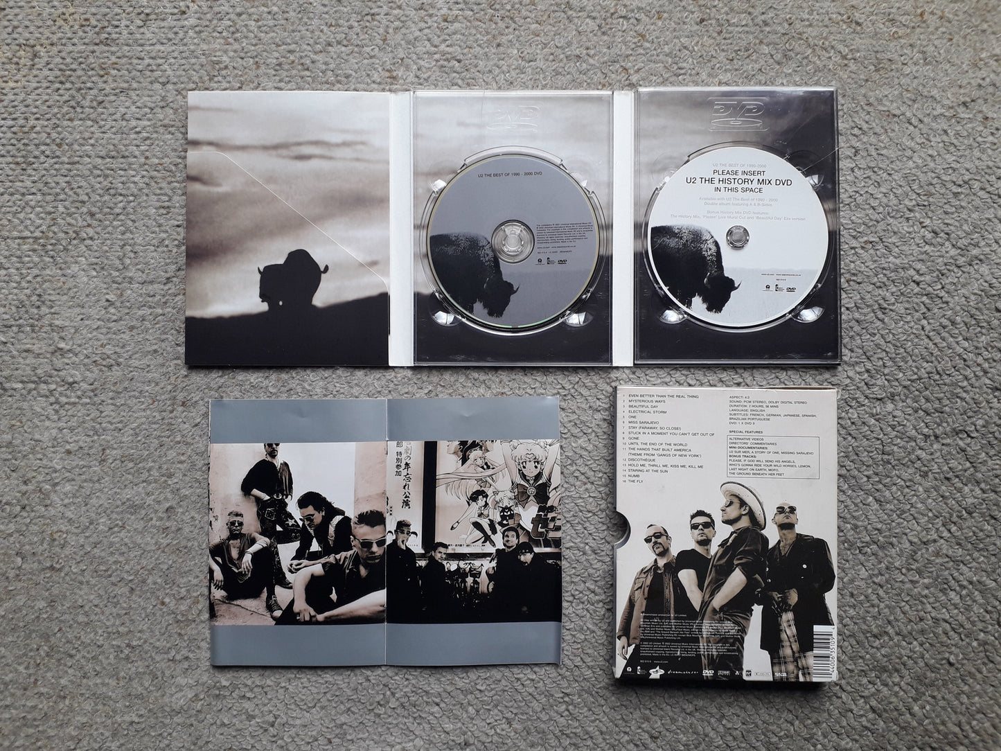 U2–The Best Of 1990-2000 DVD (063 5109-9)