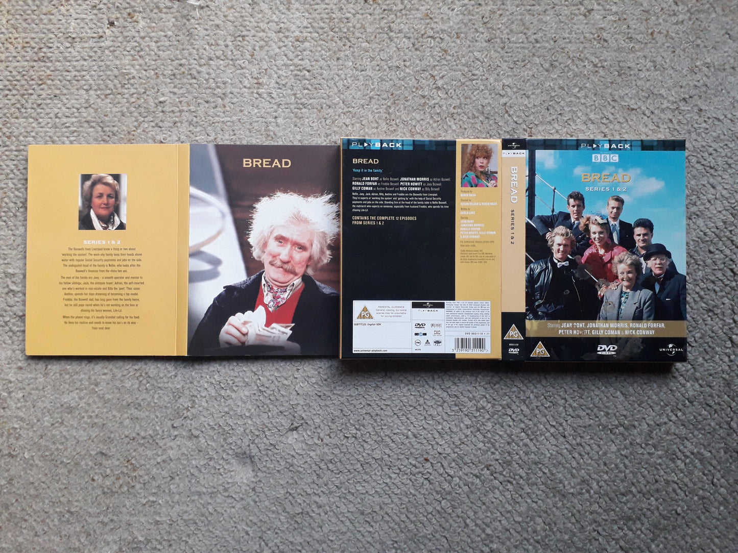 Bread Series 1 & 2 Triple DVD Box Set