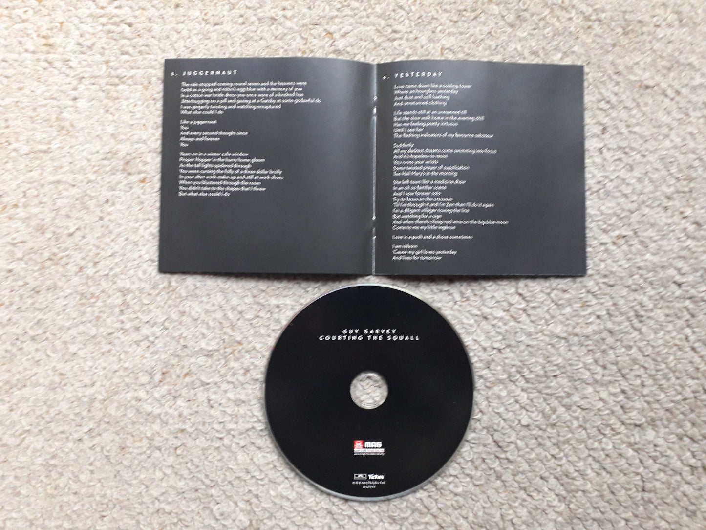 Guy Garvey-Courting The Squall CD (4758996)