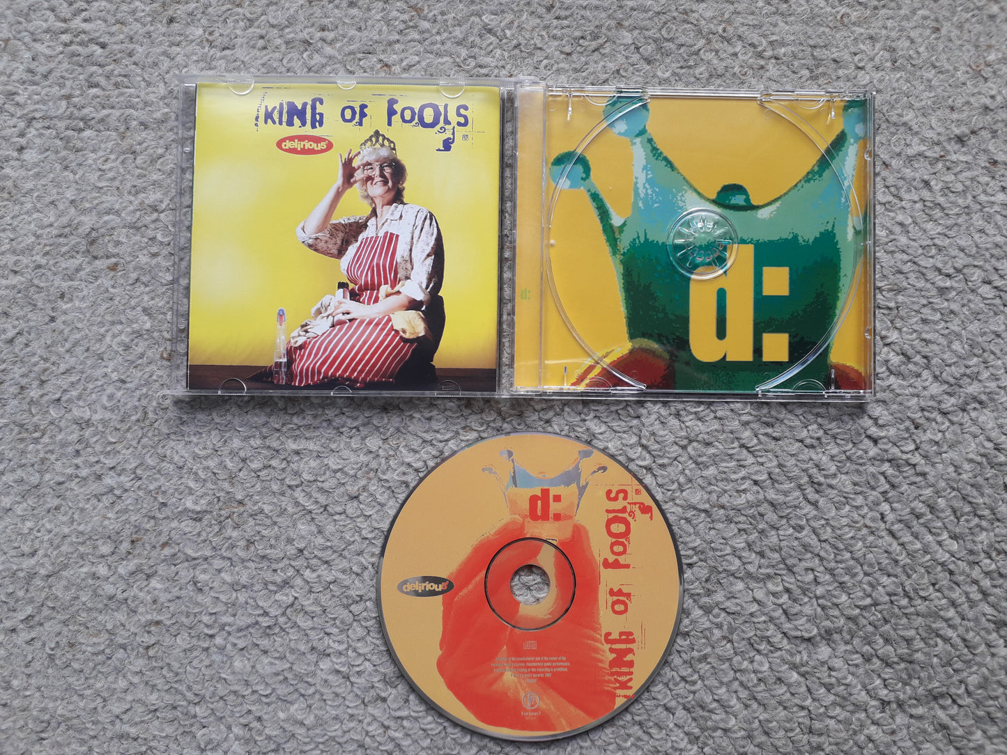 Delirious?-King Of Fools CD (FURYCD1)