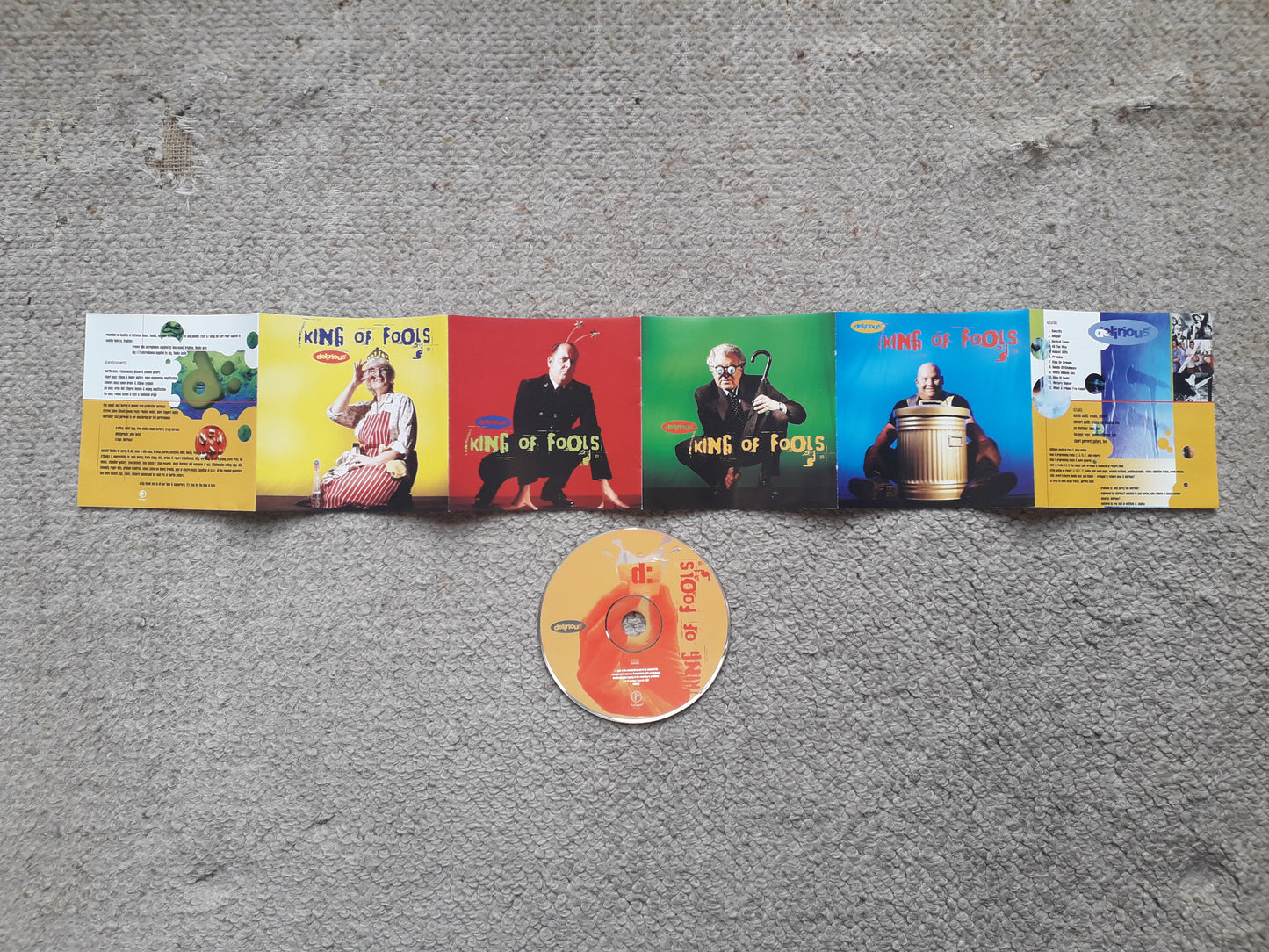 Delirious?-King Of Fools CD (FURYCD1)